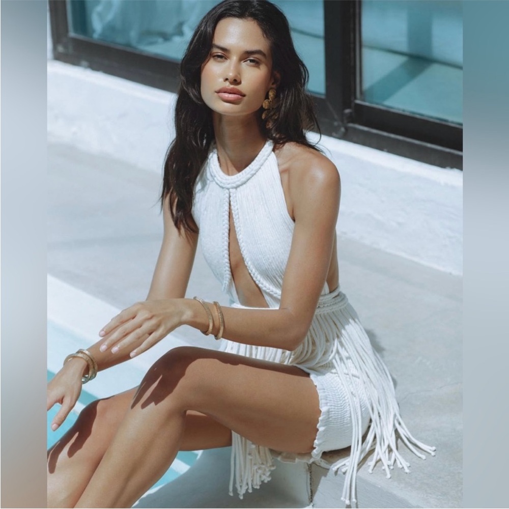 Chique Le Frique Hande Bone Set Dress XS/S - Picture 4 of 7